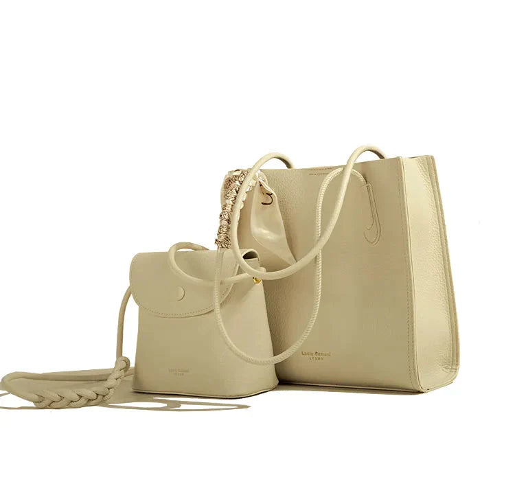 Combination Bag for Women ⎜ Large Capacity with Practical Design and Braided Shoulder Strap