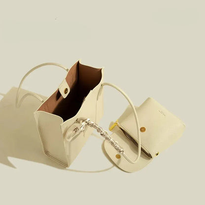 Combination Bag for Women ⎜ Large Capacity with Practical Design and Braided Shoulder Strap