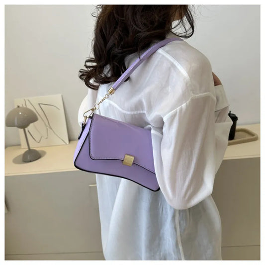 Small Shoulder Bag for Women ⎜ Bag with Gold Buckle