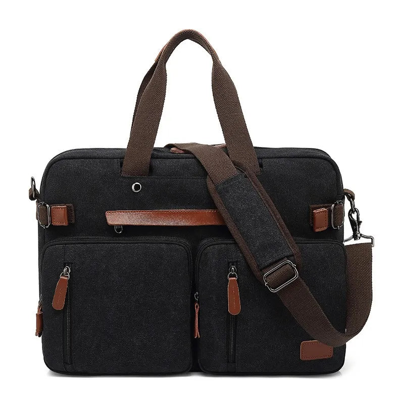 Multifunctional Shoulder Bag for Men ⎜ Robust Bag with Compartments and Adjustable Shoulder Strap
