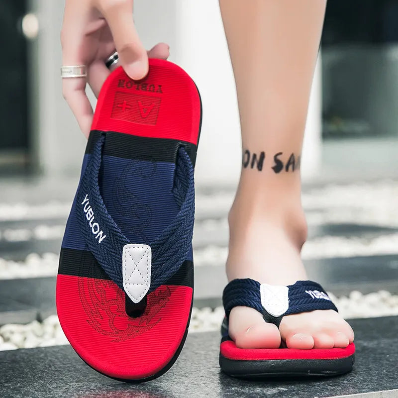 Men's Flip - Flops for Summer ⎜ Non - Slip and Comfortable Sandals for the Beach and Everyday Life