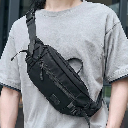 Bum Bag for Men ⎜ Lightweight Crossbody Bag with Zip Compartment and Adjustable Strap