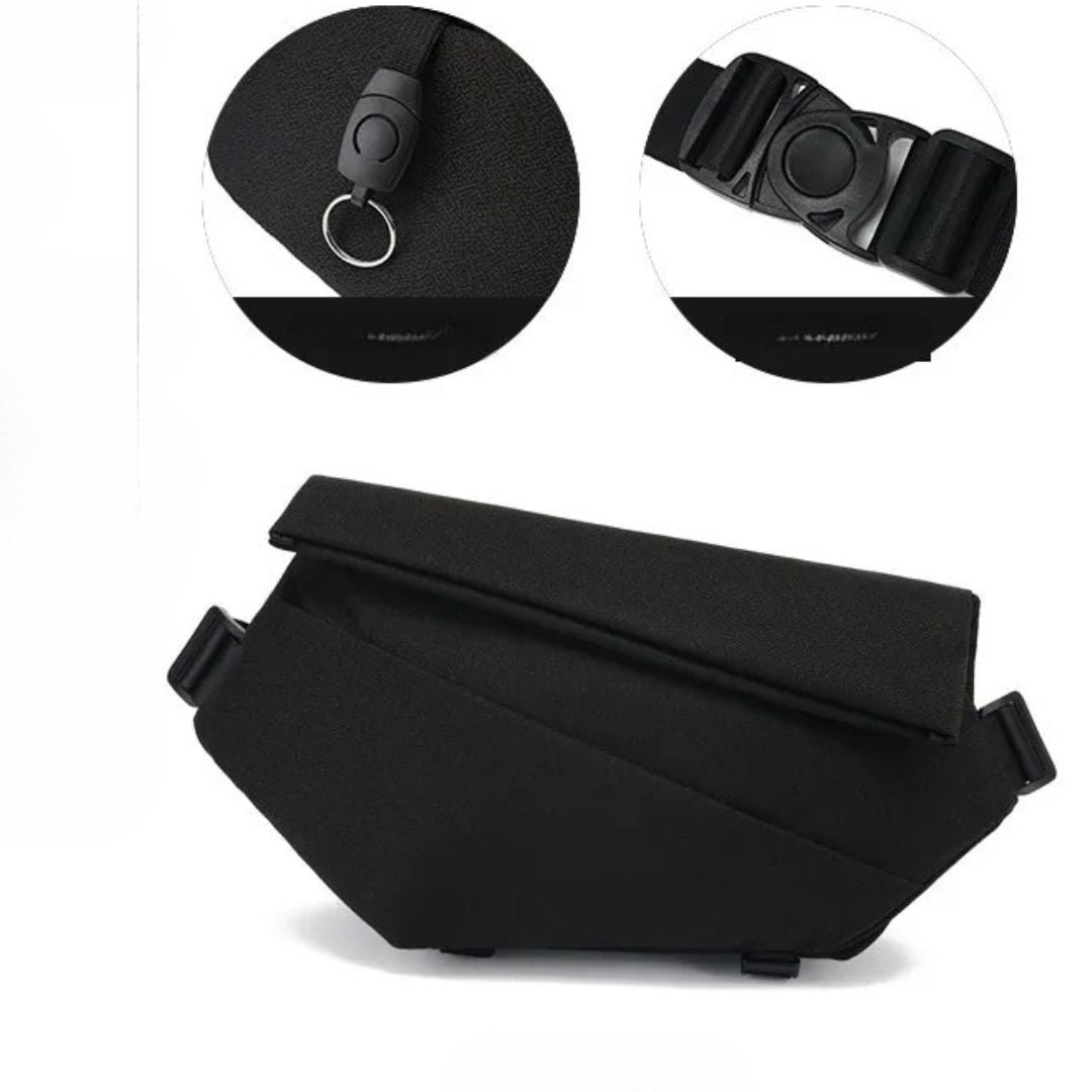 Multifunctional Shoulder Bag for Men ⎜ Sporty Chest Bag for Everyday Use and Fitness