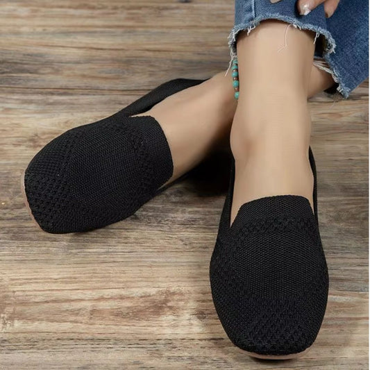 Loafers for Women ⎜ Comfortable Flats Made From Breathable Fabric with a Modern Design and Flat Sole