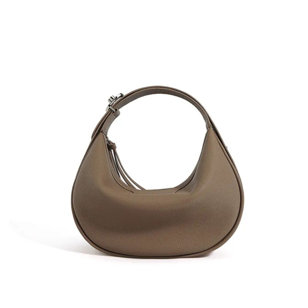Hobo Bag for Women ⎜ Fashionable Shoulder Bag Made of High - Quality Leather in Two Elegant Colours