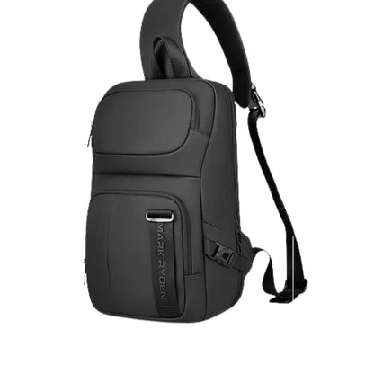 Business Shoulder Bag for Men ⎜ Compact Design with 14 - Inch Compartment and Pockets for Everyday Use and Travelling