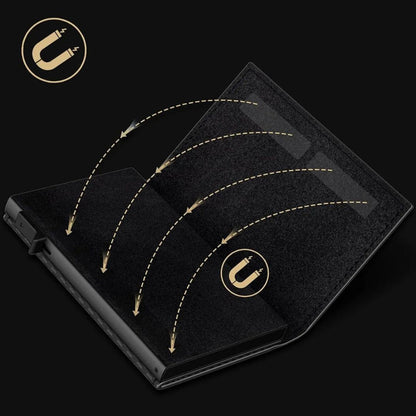 Rfid Card Holder for Men ⎜ Ultrathin Carbon Wallet with Easy Access and Space for Multiple Cards