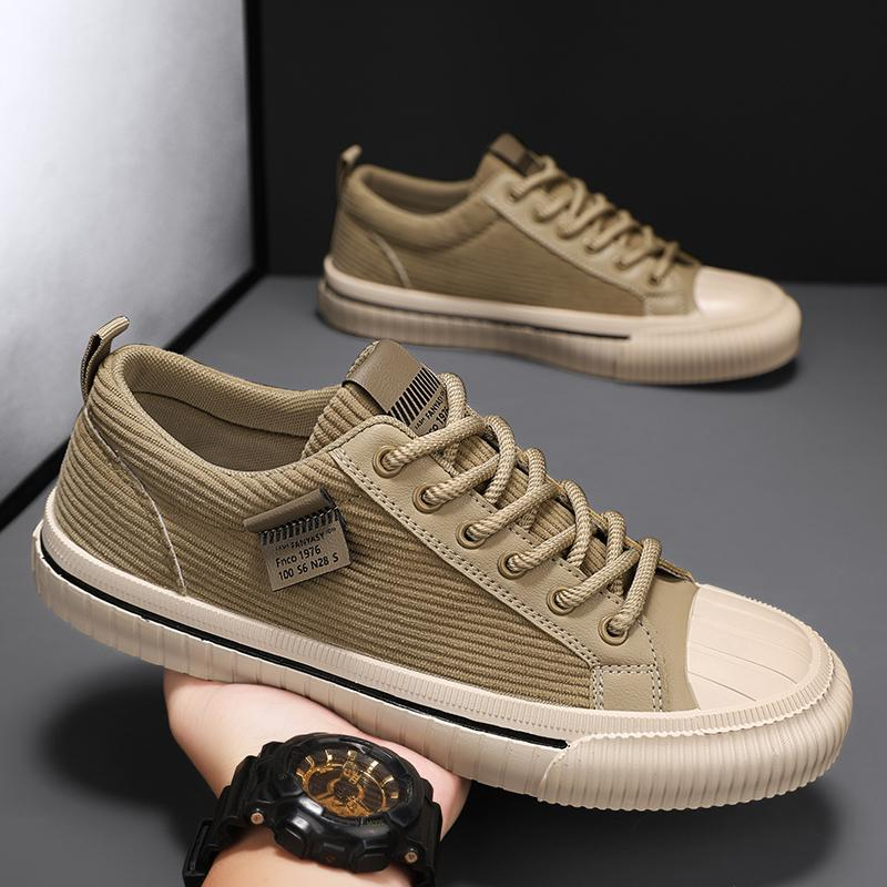 Men's Trainers ⎜ Comfortable Low - Top Shoes Made From Corduroy for a Casual Leisure Look