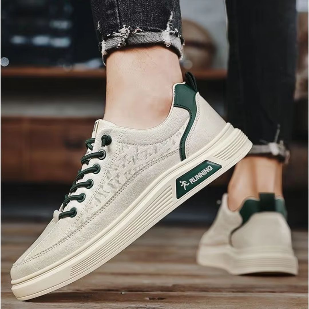 Men's Trainers ⎜ Fashionable Casual Shoes Made From Leather with a Comfortable Sole for Everyday Wear