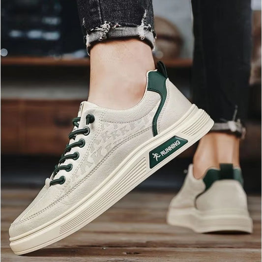 Men's Trainers ⎜ Fashionable Casual Shoes Made From Leather with a Comfortable Sole for Everyday Wear
