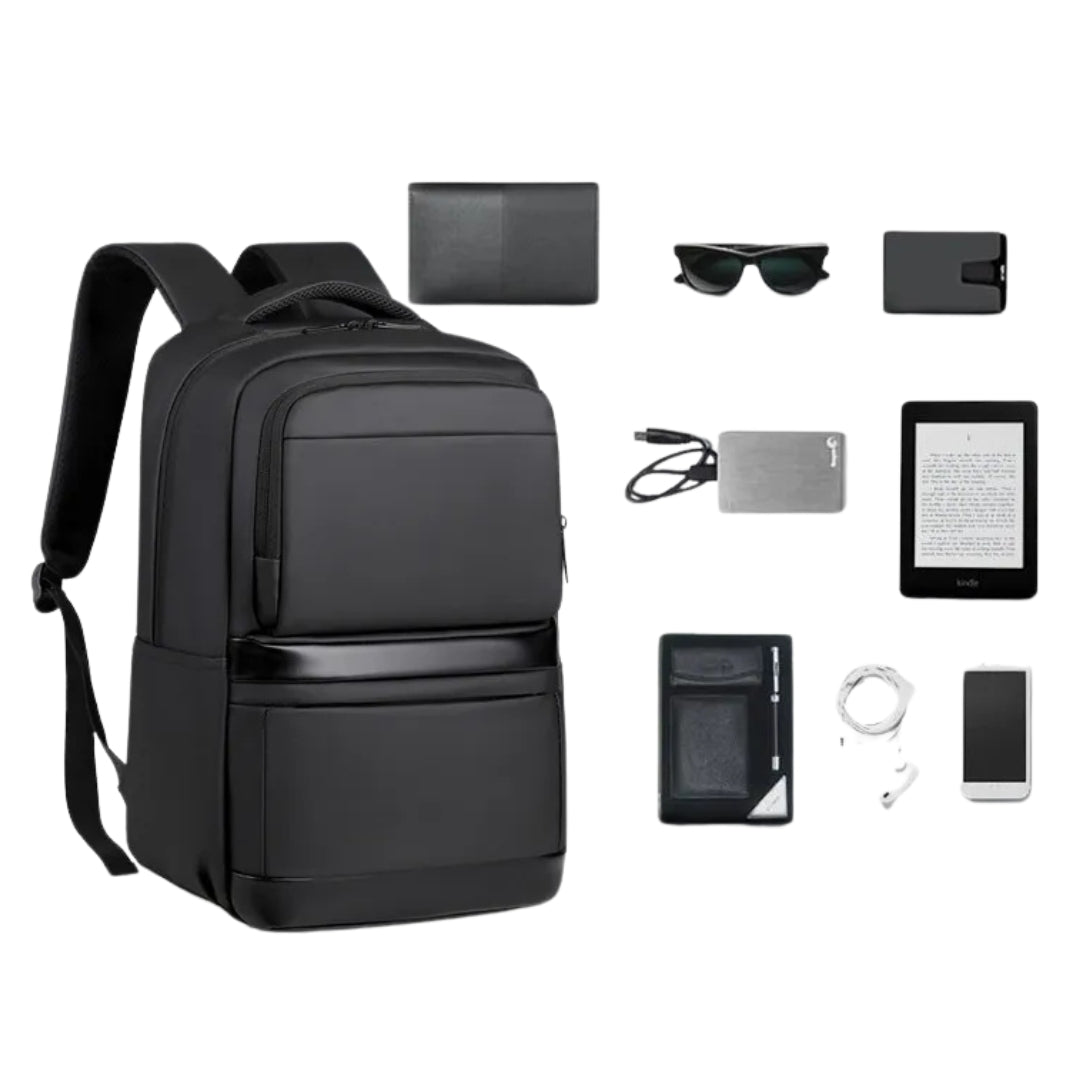 Waterproof Backpack for Men ⎜ Large Practical Laptop and Travel Carrier with Plenty of Storage Space