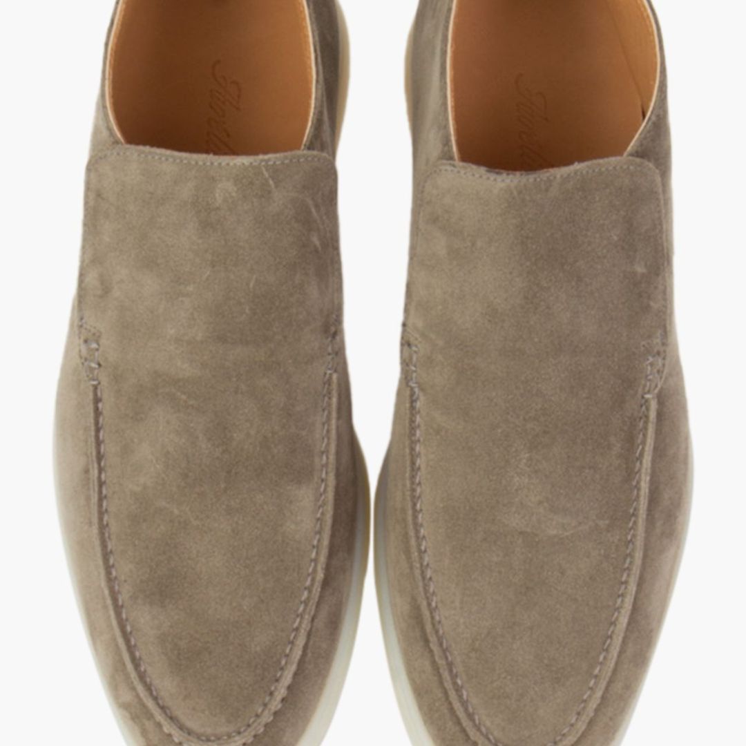 Men's Slip - on Shoes ⎜ Comfortable Suede Moccasins in a Modern Design for Everyday Wear
