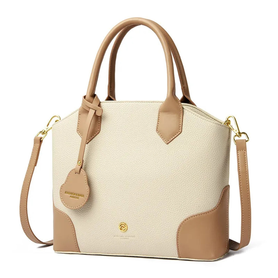 Elegant Faux Leather Handbag ⎜ Versatile and Spacious for Everyday Use