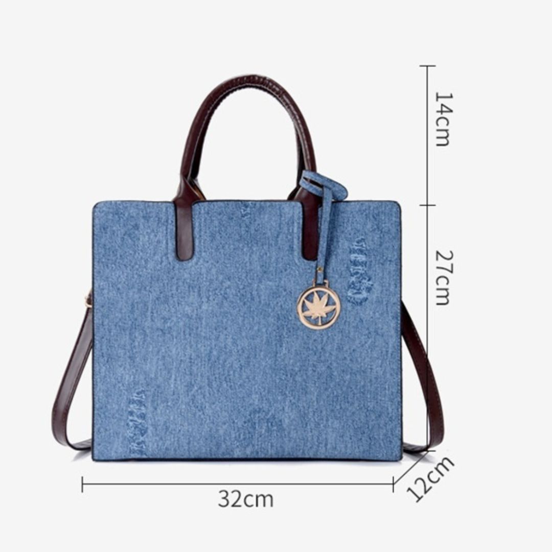 Shoulder Bag for Women ⎜ Three - Piece Set with Spacious Inner Compartment