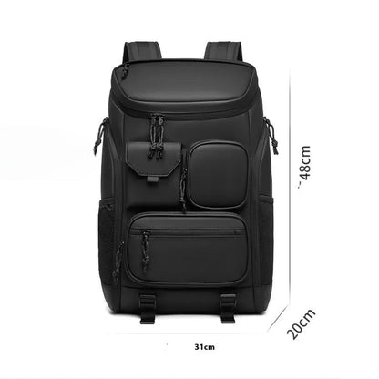 Large Backpack for Men ⎜ Versatile Travel and Leisure Carrier with Practical Compartments