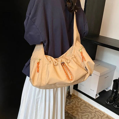 Large Shoulder Bag for Women ⎜ Versatile with Zips