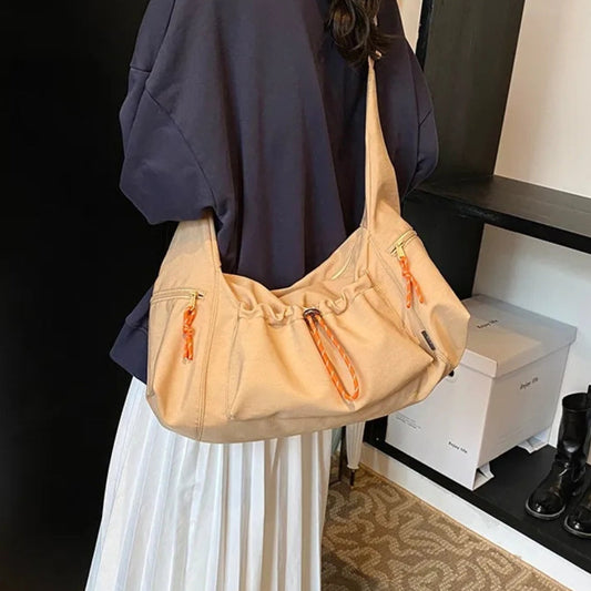 Large Shoulder Bag for Women ⎜ Versatile with Zips