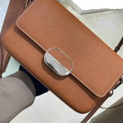 Shoulder Bag for Women ⎜ Elegant Faux Leather Handbag with Clasp