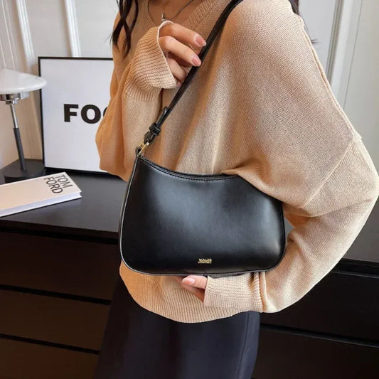 Fashionable Shoulder Bag for Women ⎜ Elegant Shoulder Bag Made From High - Quality Leather with a Practical Shape