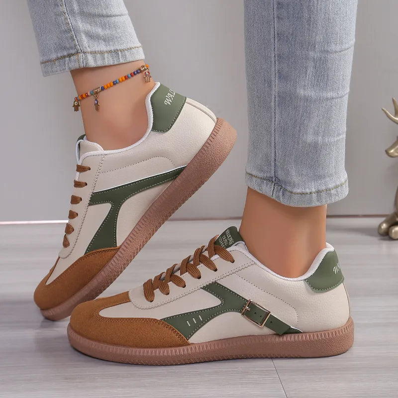 Sneakers for Women ⎜ Comfortable Shoes with a Classic Design and Round Toe Area for Everyday Wear and Comfort