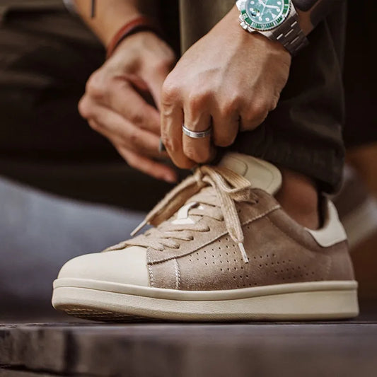 Men's Trainers ⎜ Trendy Retro Shoes in a Low - Top Design for Comfortable Everyday Wear