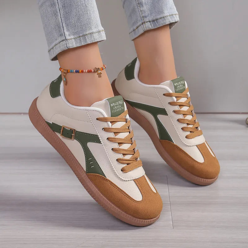 Sneakers for Women ⎜ Comfortable Shoes with a Classic Design and Round Toe Area for Everyday Wear and Comfort