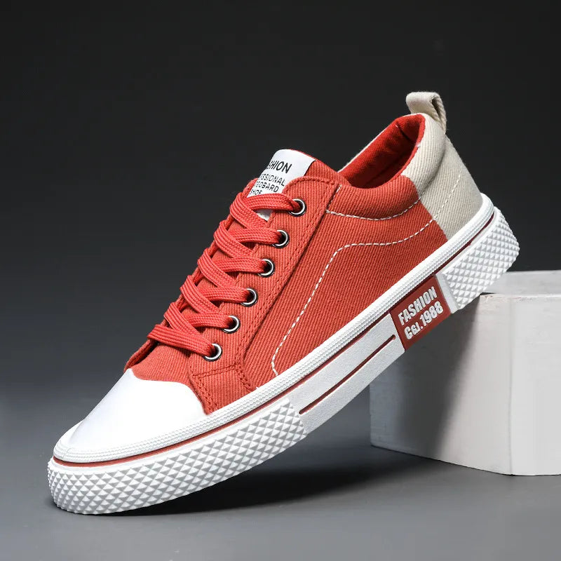 Men's Sneakers ⎜ Versatile Low - Top Canvas Shoes for Sport and Leisure