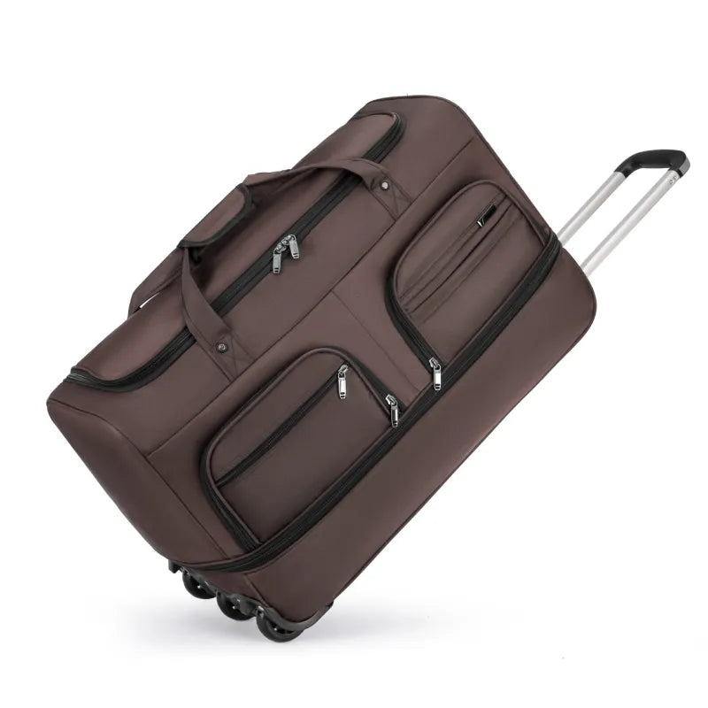 Travel Bag with Wheels ⎜ Large Capacity and Multifunctional Design for Flexible Storage Space