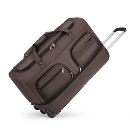 Travel Bag with Wheels ⎜ Large Capacity and Multifunctional Design for Flexible Storage Space