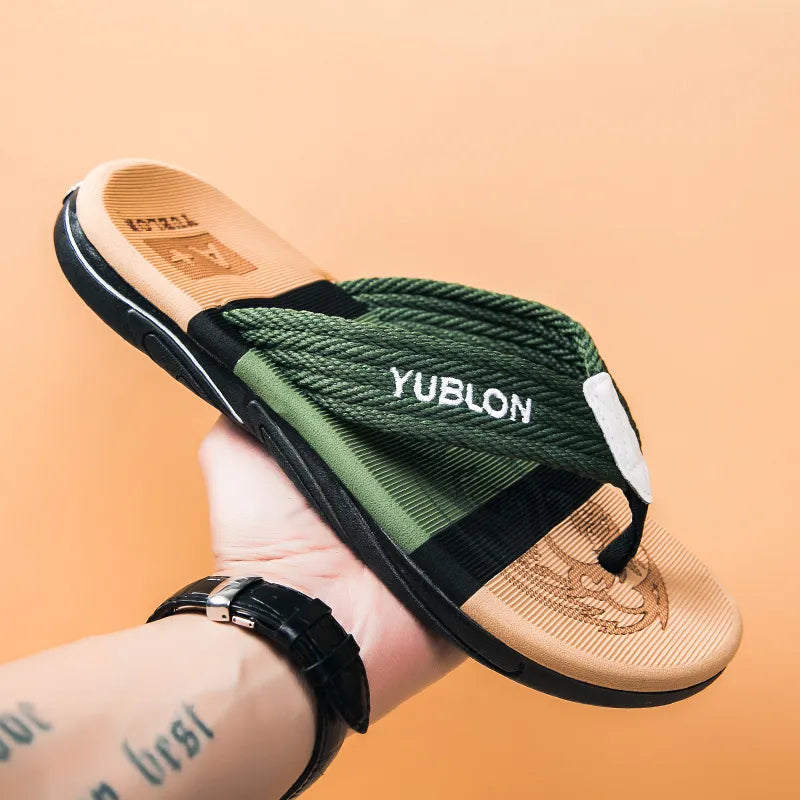 Men's Flip - Flops for Summer ⎜ Non - Slip and Comfortable Sandals for the Beach and Everyday Life