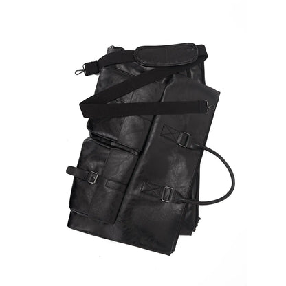 Travel Bag Made of Pu Leather ⎜ Practical Design with Large Capacity and Several Outer Pockets