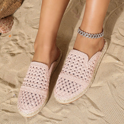 Women's Semi - Slip - on Shoes with Closed Toe ⎜ Airy Design and Comfortable Fit for Summer and Leisure
