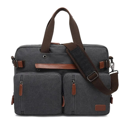 Multifunctional Shoulder Bag for Men ⎜ Robust Bag with Compartments and Adjustable Shoulder Strap