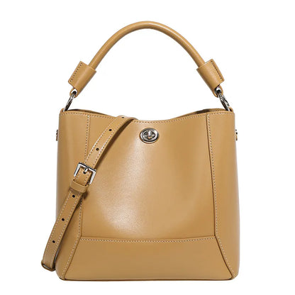 Leather Shoulder Bag for Women ⎜ Stylish Handbag with Adjustable Shoulder Strap and Elegant Design