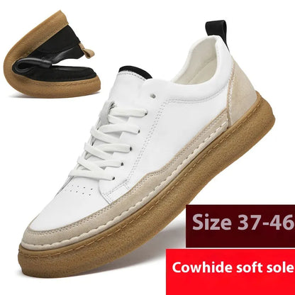 Hand - Sewn Men's Sneakers ⎜comfortable Casual Shoes Made From Leather with a Soft Sole