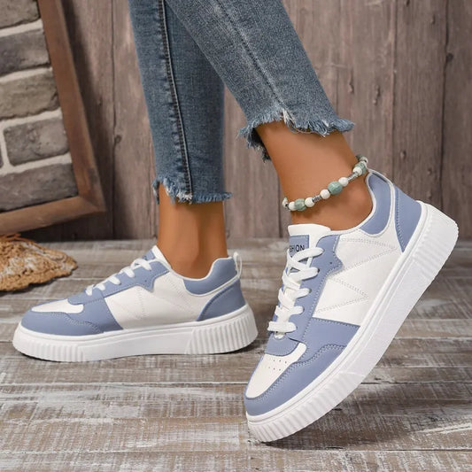 Sporty Trainers for Women ⎜ Lightweight Shoes with a Thick Sole for Comfort and Style