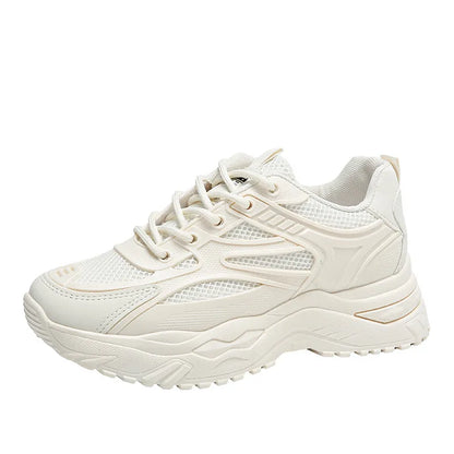 Women's Trainers ⎜ Comfortable Running and Leisure Shoes with a Thick Sole Profile for Everyday Wear