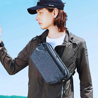 Shoulder Bag for Men ⎜ Sporty Design with Water - Repellent Material and Adjustable Shoulder Strap