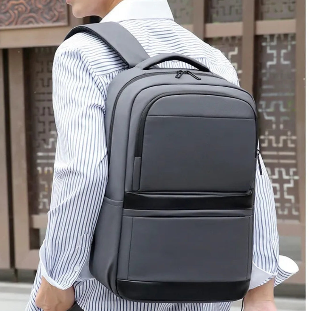 Waterproof Backpack for Men ⎜ Large Practical Laptop and Travel Carrier with Plenty of Storage Space