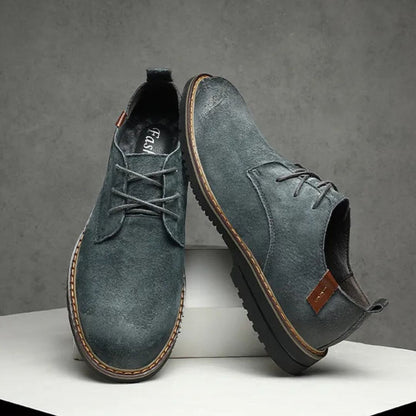 Men's Lace - Up Shoes ⎜ Comfortable Leather Shoes in a Casual Style for Spring and Everyday Wear