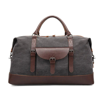 Canvas Travel Bag ⎜ Practical Shoulder Bag for Outdoor Adventures with Plenty of Storage Space