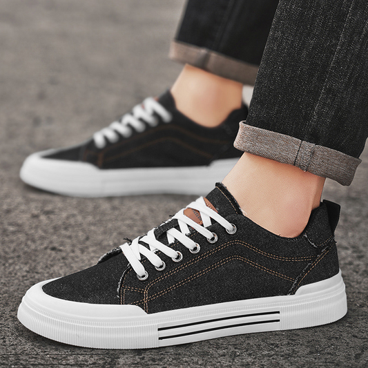 Men's Trainers ⎜ Breathable Canvas Shoes for a Casual Leisure Look
