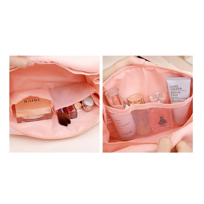 Cosmetic Bag for Women ⎜ Waterproof Design with Large Capacity and Double Zip for Travelling
