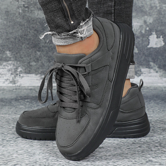 Men's Trainers ⎜ Comfortable Casual Shoes with a Thick Sole and Vintage Design for Everyday Wear