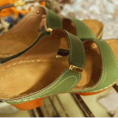 High - Heel Sandals for Women ⎜ Comfortable Casual Shoes with Thick Soles and Non - Slip Block Heels for Summer