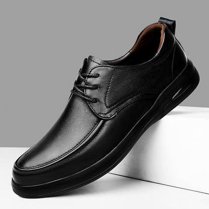 Men's Leather Shoes ⎜ Comfortable Lace - Up Shoes in a Business Design with a Soft Sole for Everyday Wear