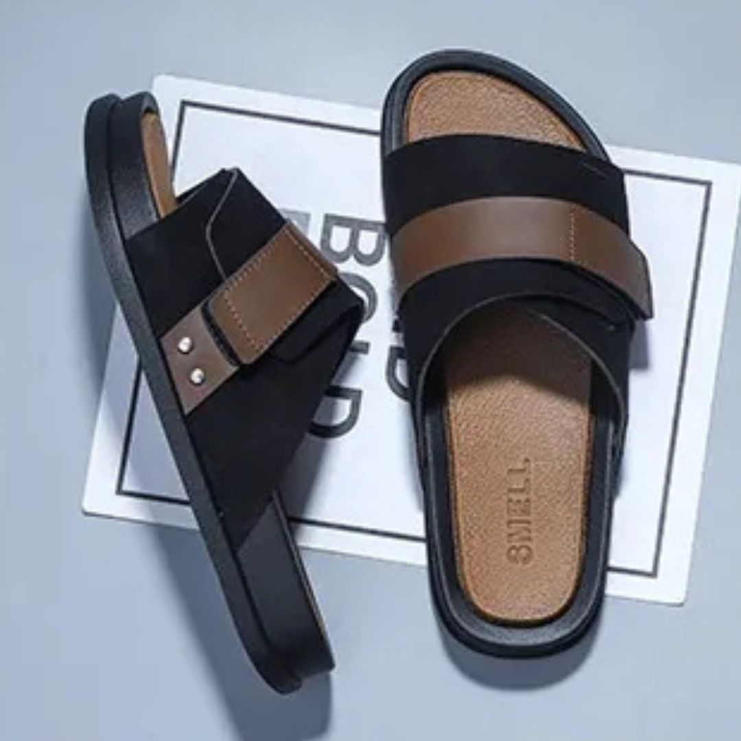 Slippers for Men ⎜ Non - Slip Platform Slippers for the Bathroom and Home