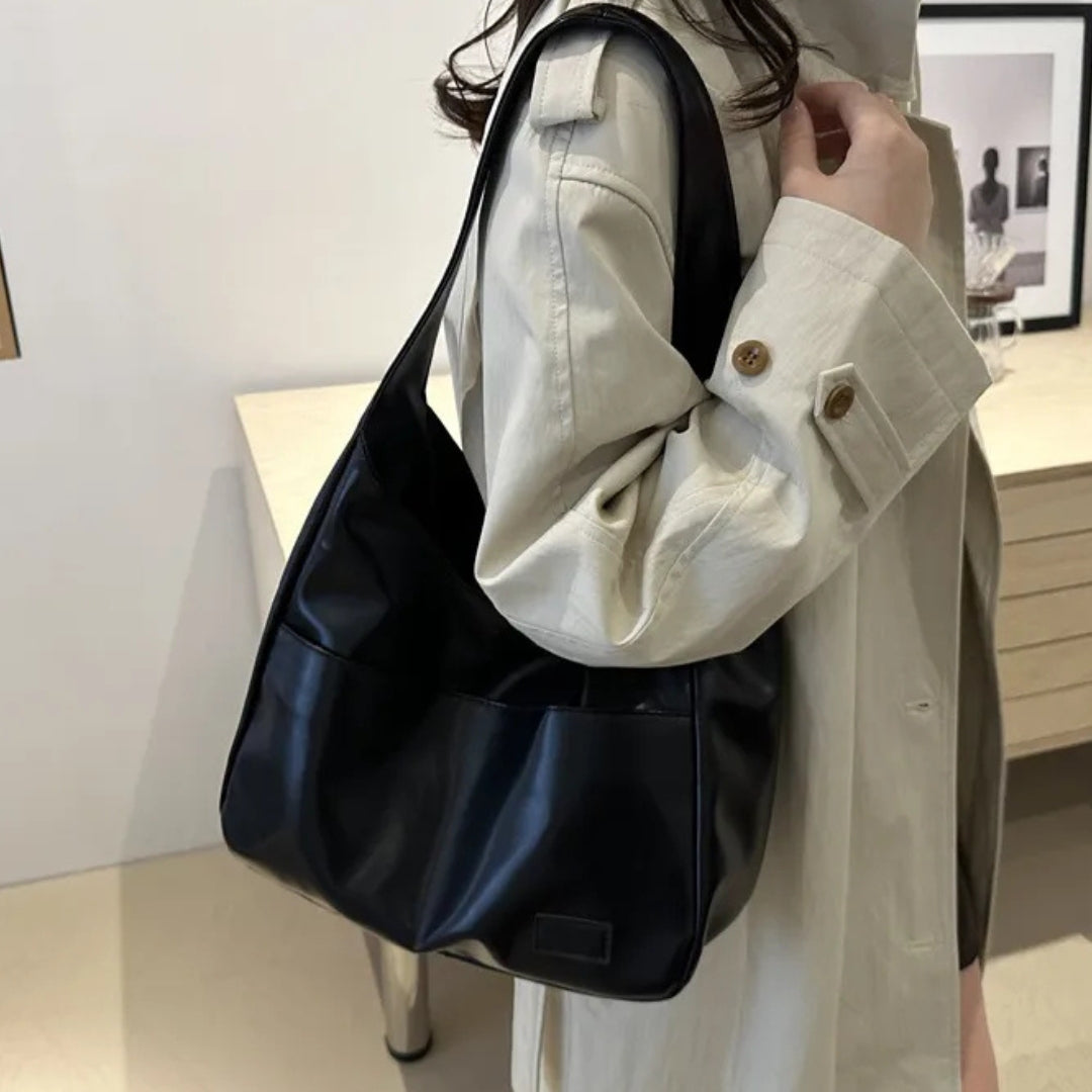 Vintage Hobo Bag for Women ⎜ Spacious Shoulder Bag Made From Pu Leather