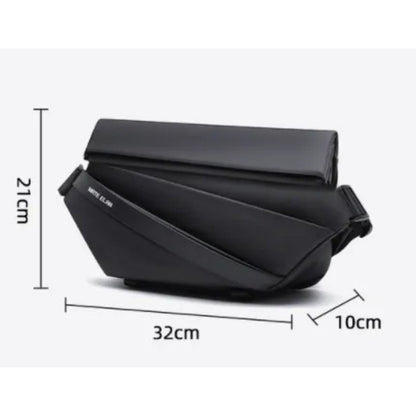 Shoulder Bag for Men ⎜ Modern Design with Robust Structure and Practical Flap Fastening