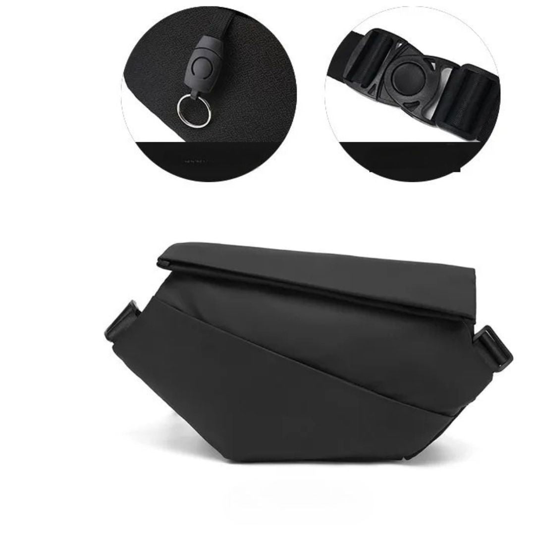 Multifunctional Shoulder Bag for Men ⎜ Sporty Chest Bag for Everyday Use and Fitness